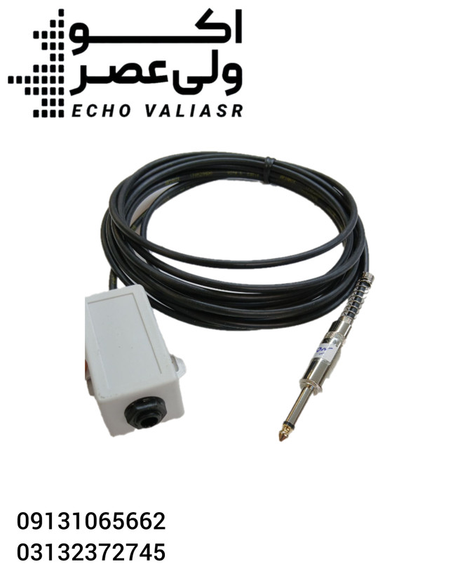 رابط افزاینده نر و ماده میخی جهت بلند تر شدن کابل میکروفون