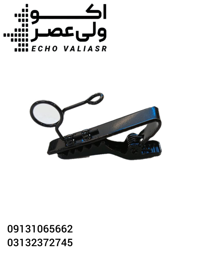 گیره زاپاس میکروفون یقه ای فلزی